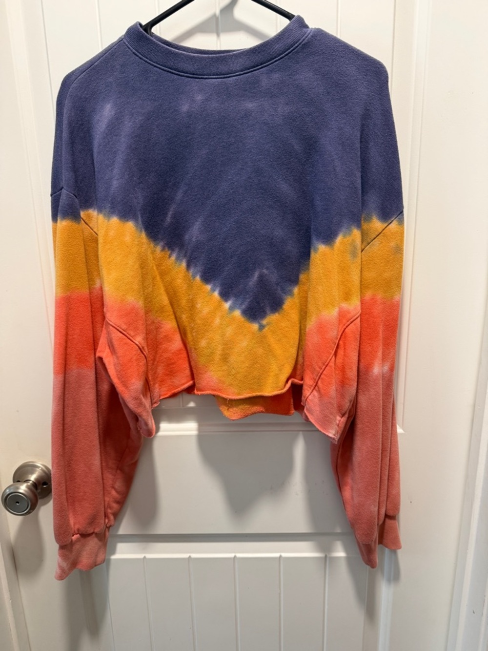 PINK Victoria's Secret Heathered Purple Crewneck Sweatshirt